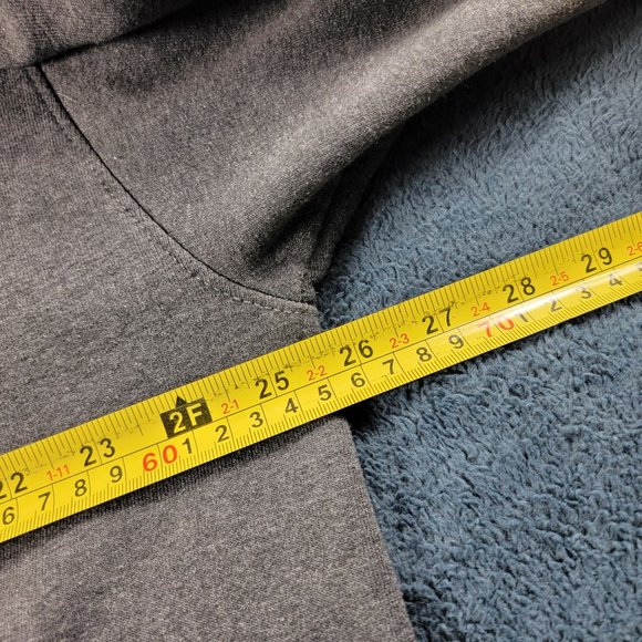 Champion Mens Large Gray Pullover Sweater Long Sleeve Casual Winter Warm - Picture 8 of 10